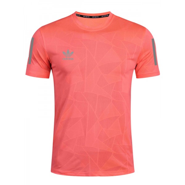 Adas maglia da allenamento rosa abbigliamento sportivo uniforme maglia da calcio da uomo calcio t-shirt sportiva manica corta casual 2023-2024